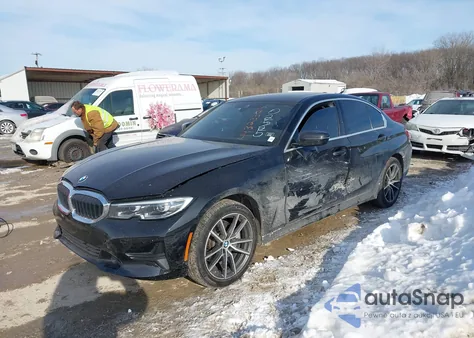 2021 BMW 330I xDrive из США, поврежденный, VIN 3MW5R7J09M8C02525